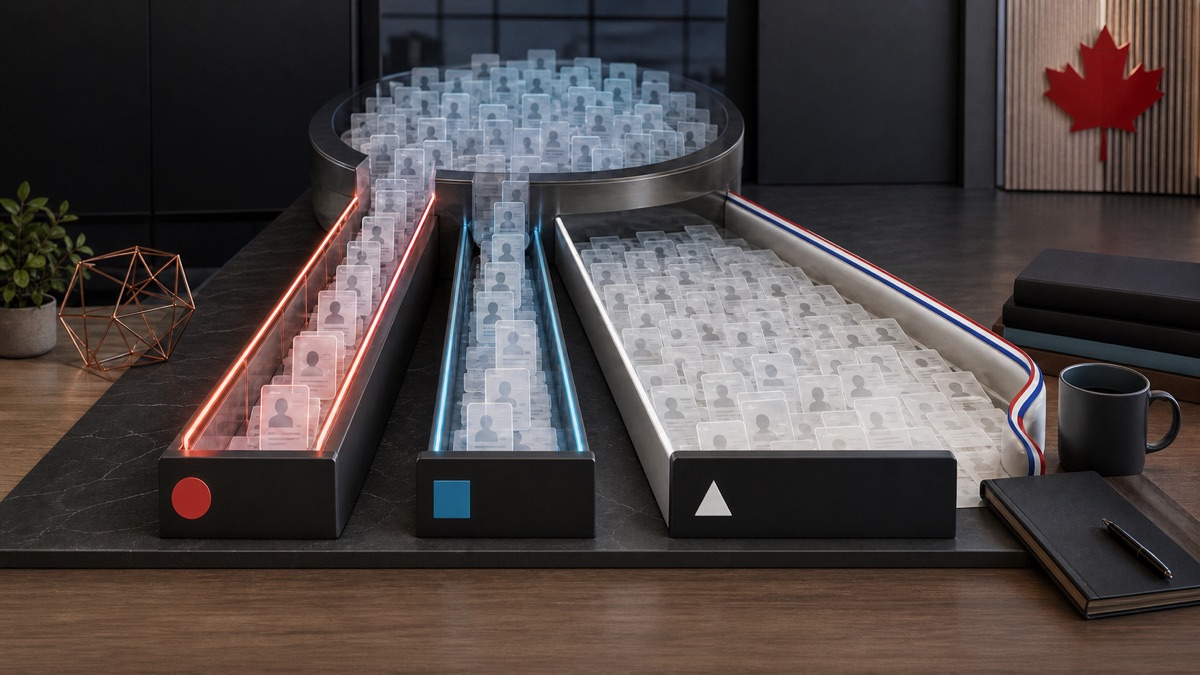Candidate pool divided into three separate Express Entry selection lanes